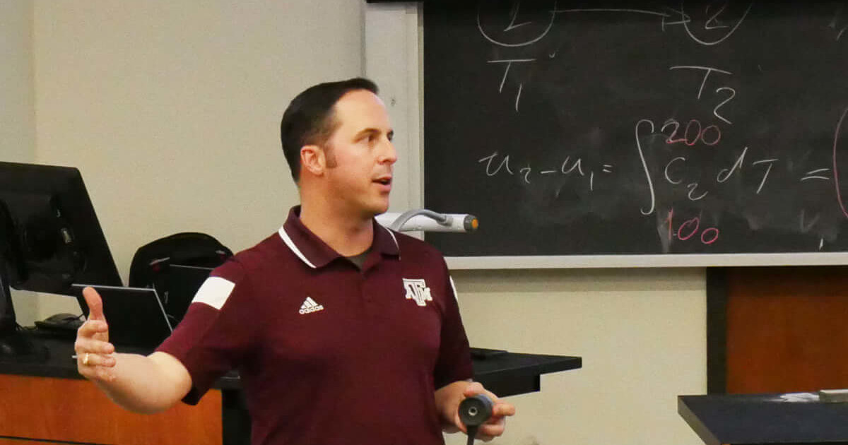 Kelm Engineering Staff Member Lectures at Texas A&M University