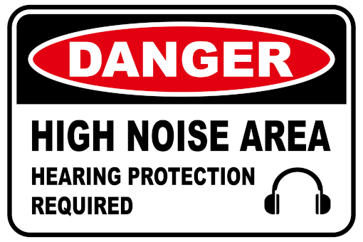 Danger High Noise Area
